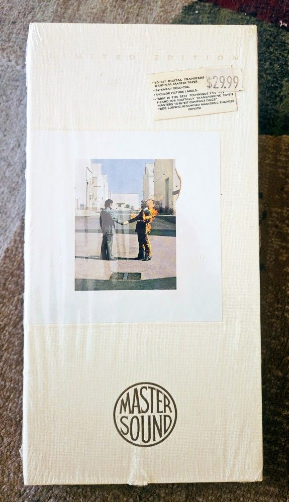 Unopened Pink Floyd, Wish You Were Here, Limited Edition 24k Gold Disc Set