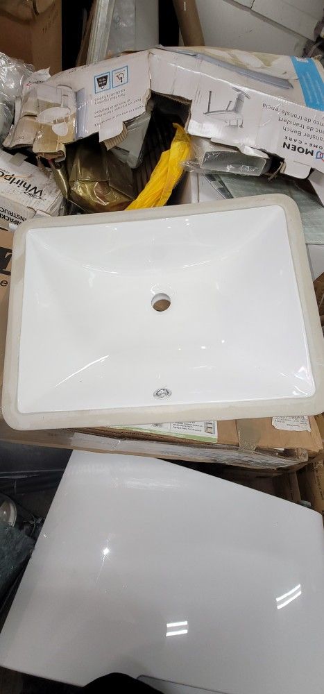 Hive, Undermount Lavatory Sink, Sirius, H-1813W-ADA, White, 18" X 13", ADA Compliant