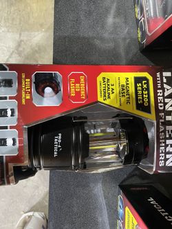 Lantern With Red Flashes
