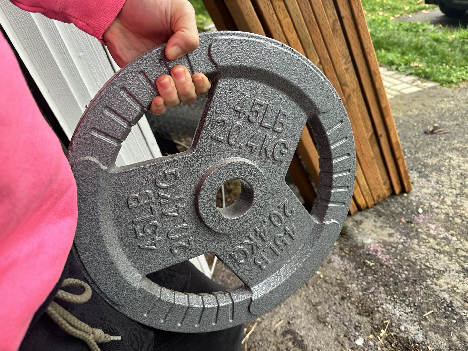 45lb Olympic plate - 4 Available