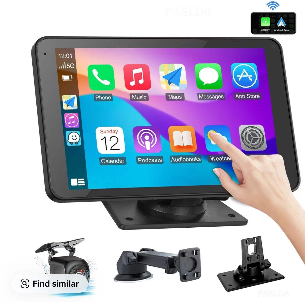 Wireless Carplay Screen Iphone/Android