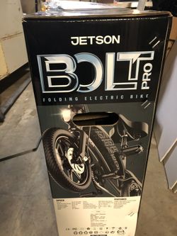 Jetson pro electric bike 15mph+