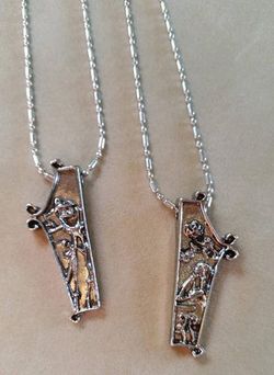 Jack and Sally Necklace