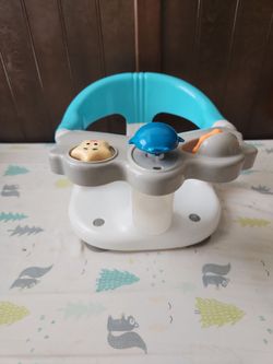 Baby Bath Seat with Toy Tray