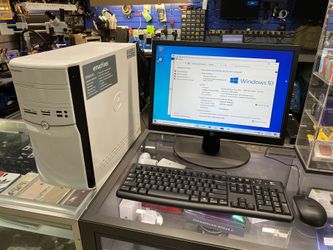 Dual core 2.7GHz windows 10 4.50GB Memory Ram 240GB SSD hard drive