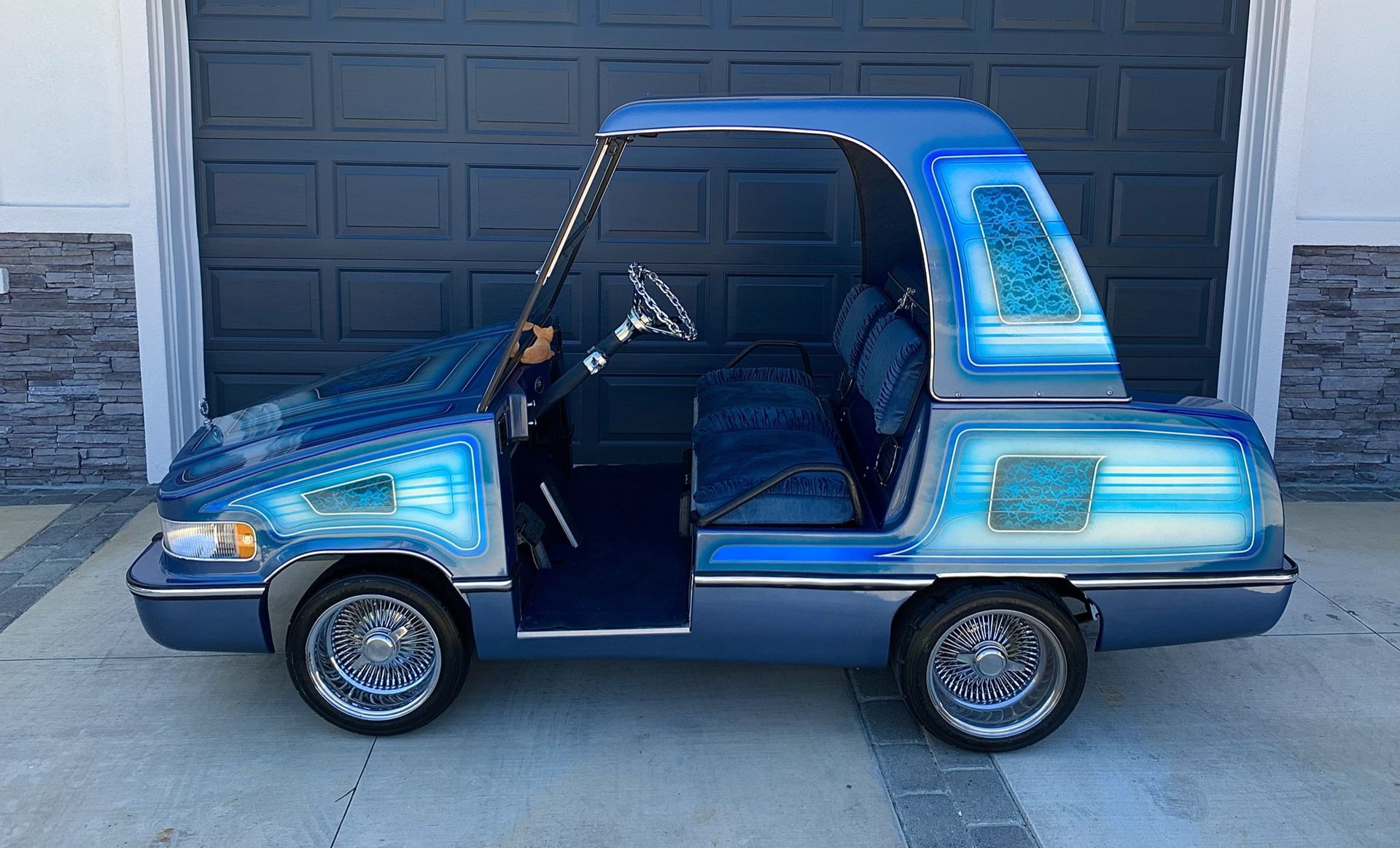 Cadillac lowrider Golf Cart