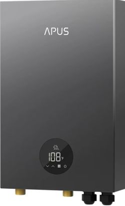 NEW! Apus 18kw 240V 4.4gpm Self Modulating Tankless Water Heater w/ LED Display