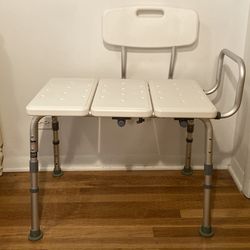 Bath/Shower Chair/Bench for Elderly and Disabled—left or right hand entry