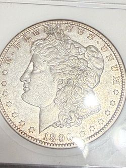 1896 O Morgan Silver Dollar