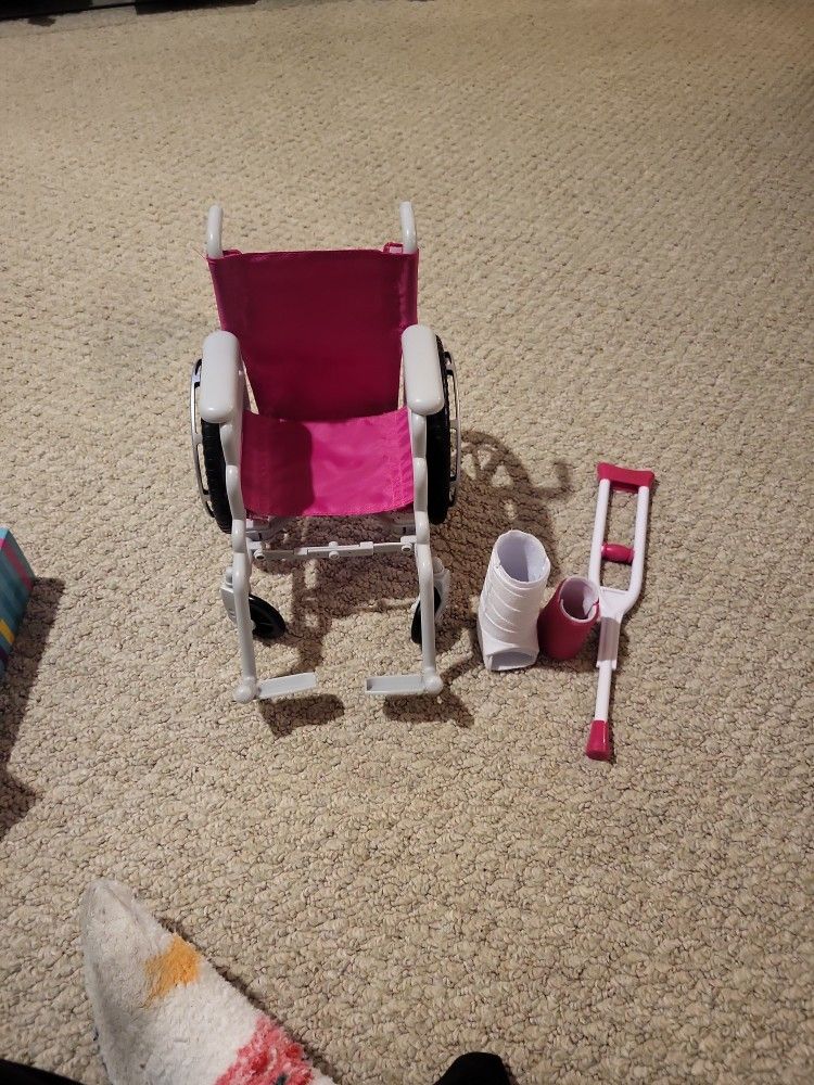Our Generation Doll Wheel chair Kit