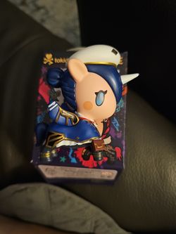 Task Force Caitlyn Tokidoki Arcane League Of Legends Unicorno Figurine RARE