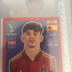 2022 Gavi Red Border World Cup Sticker