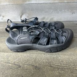 Keen Sandals Men's 11.5 Newport H2 Magnet/Tie Dye Gray Blue 1027123