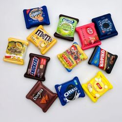 Halloween Candy Squishy 6pc Snack Bag Stress Relief Squeeze Toys