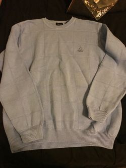 Men’s large Izod blue pullover sweater