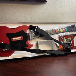 Guitar Hero 2 Red Octane Wired Playstation 2 Guitar And Box
