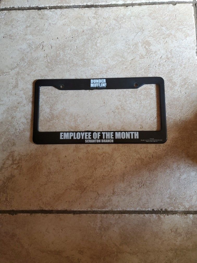Dunder Mifflin / The Office License Plate Frame