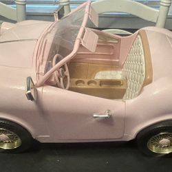 Our Generation Pink Convertible Doll Car