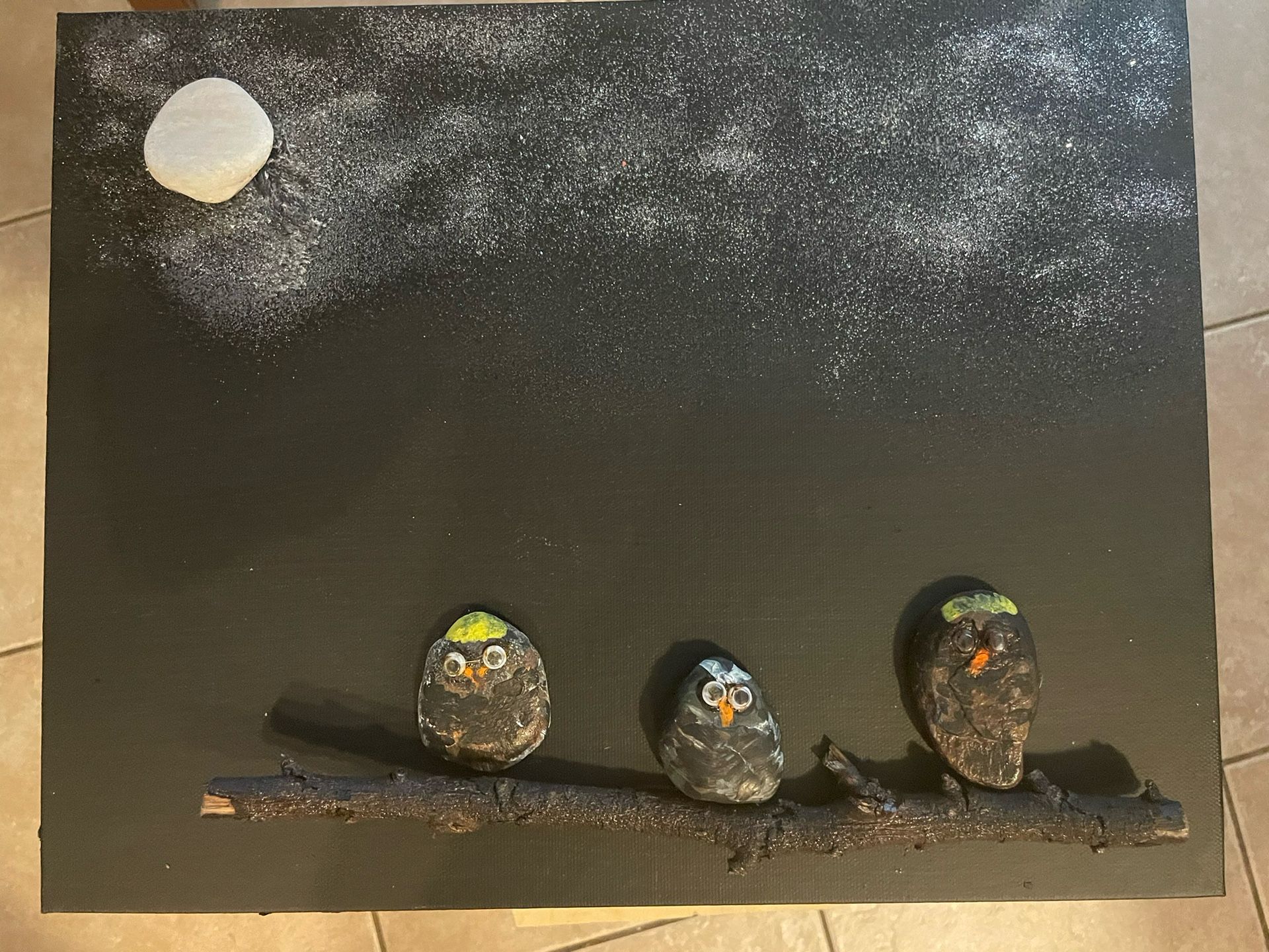 Various Pebble art deco