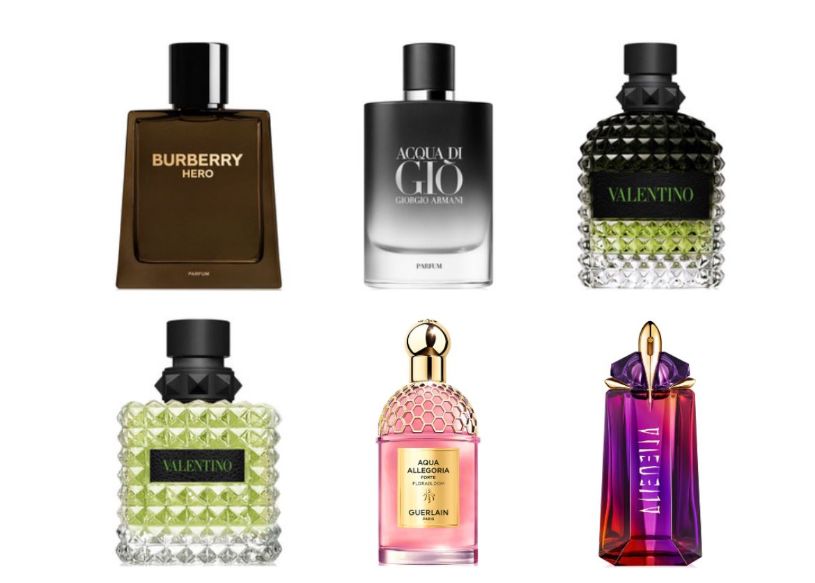 Lot Of 6 Perfumes Samples