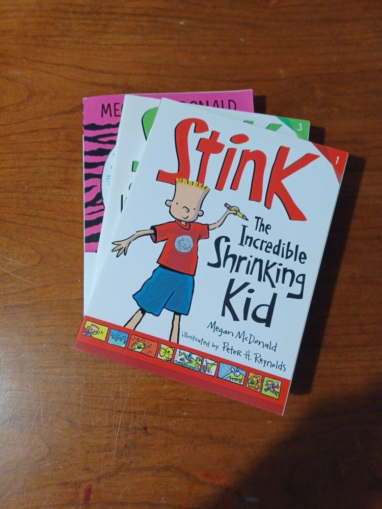 Judy Moody And Stink: Judy Moody And The Not Bummer Summer, Stink The Incredible Shrinking Kid, Stink And The World's Worst Super-Stinky Sneakers