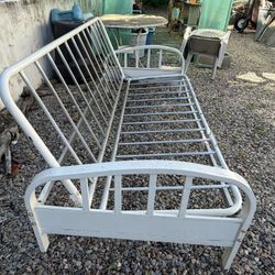 Steel Sofabed Frame & Mattress
