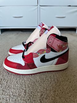 Jordan 1 retro high Spider-Man across the spider-verse GS