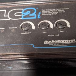Audio Control LC2i 2 Channel Line-output Converter Accubass