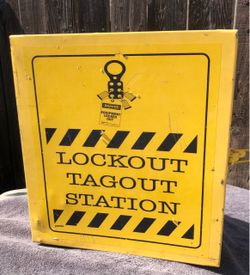 Prinzing Lockout Tagout Station Cabinet $100