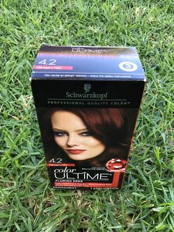 Red Hair Dye Womens Ladies Permanent Hair Color Flaming Red Mahogany Red Beauty Cosmetic Home Do It Yourself Products 
