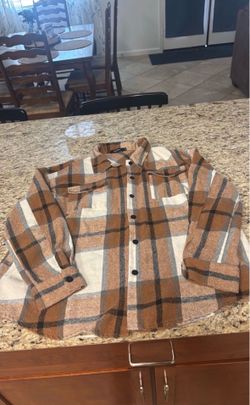 Women’s Flannel jacket size large