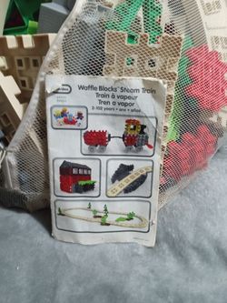 Little Tikes Waffle Blocks Steam Train Set