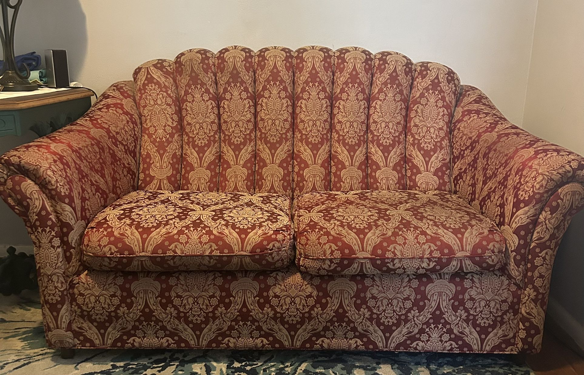 Small Red Couch