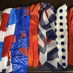 VINTAGE NECK SCARVES 