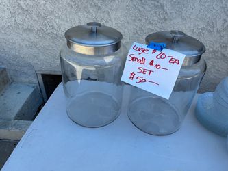 Glass Canisters