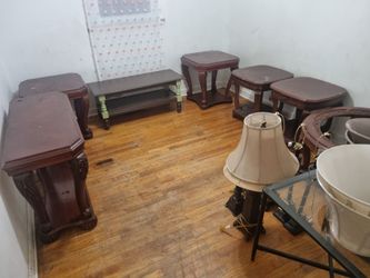 Wooden tables needs restoration