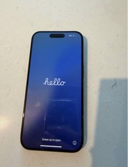 iPhone 15 pro 128gb black