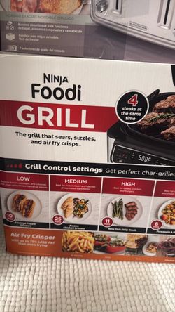 NINJA INDOOR GRILL & AIR FRYER