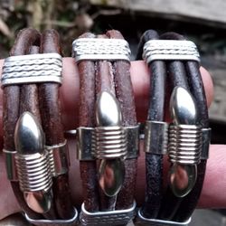 Leather Bracelet Uni.