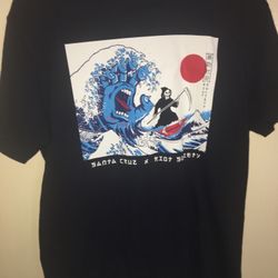 Santa Cruz X Riot Society Shirt 