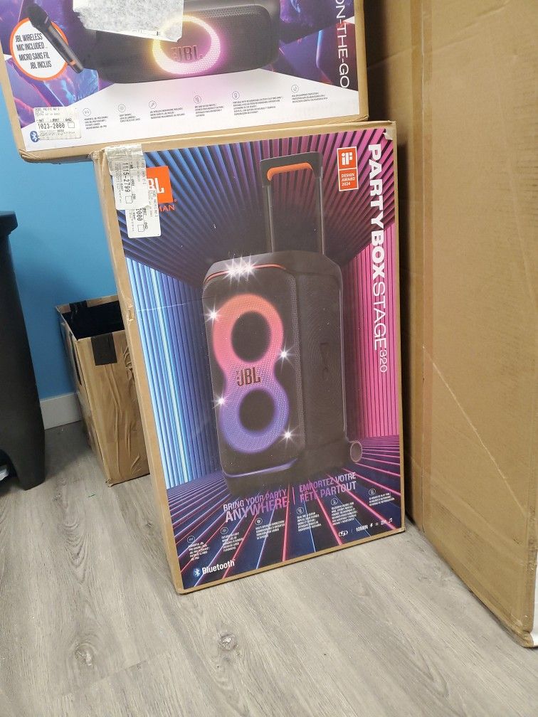 JBL Partybox 320 Bluetooth Speaker (Brand New) - $1 DOWN TODAY, NO CREDIT NEEDED - WARRANTY INCLUDED
