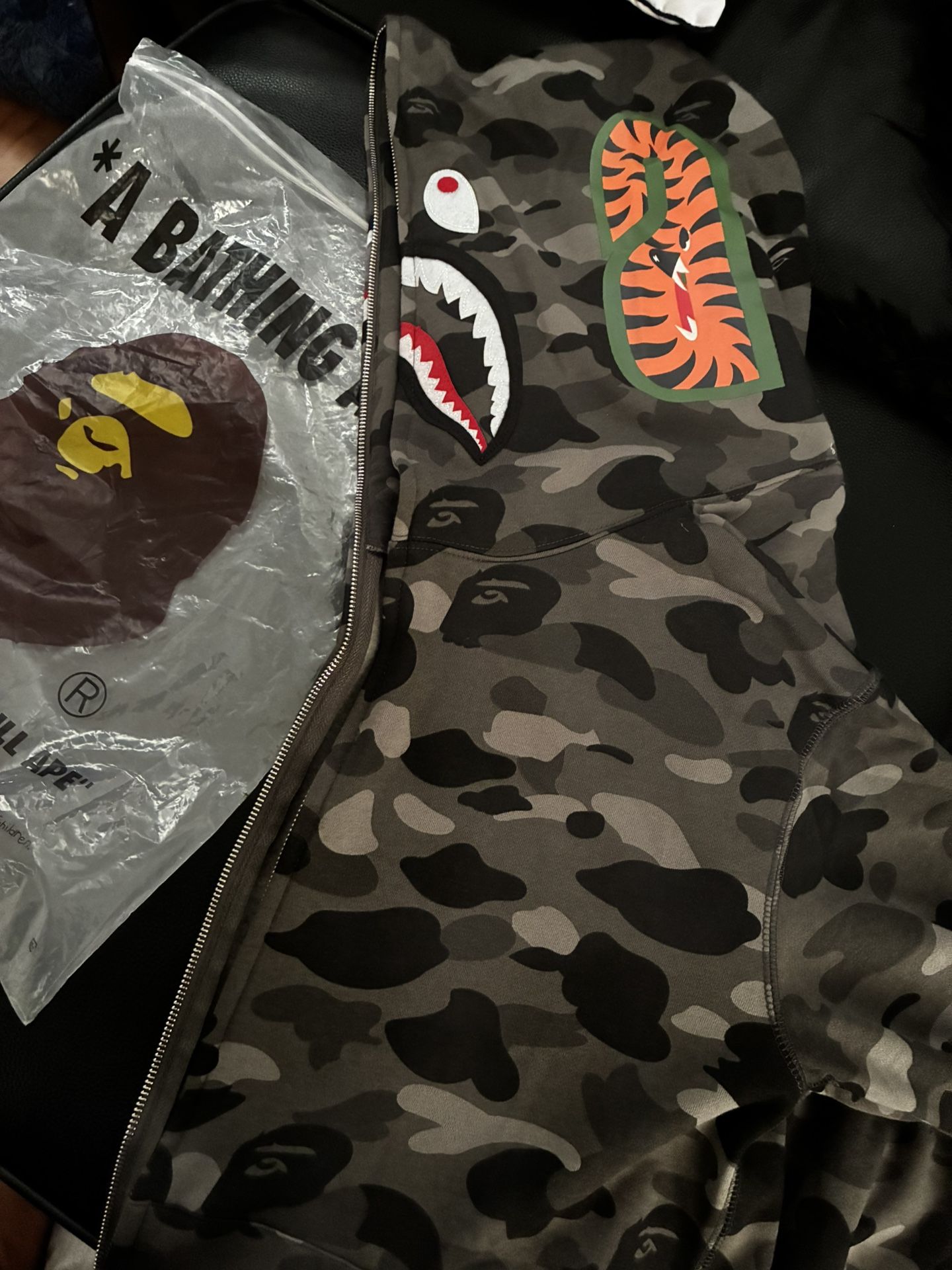 Bape Hoodie Black