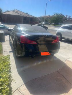 G37 Coupe Rear End Part Out