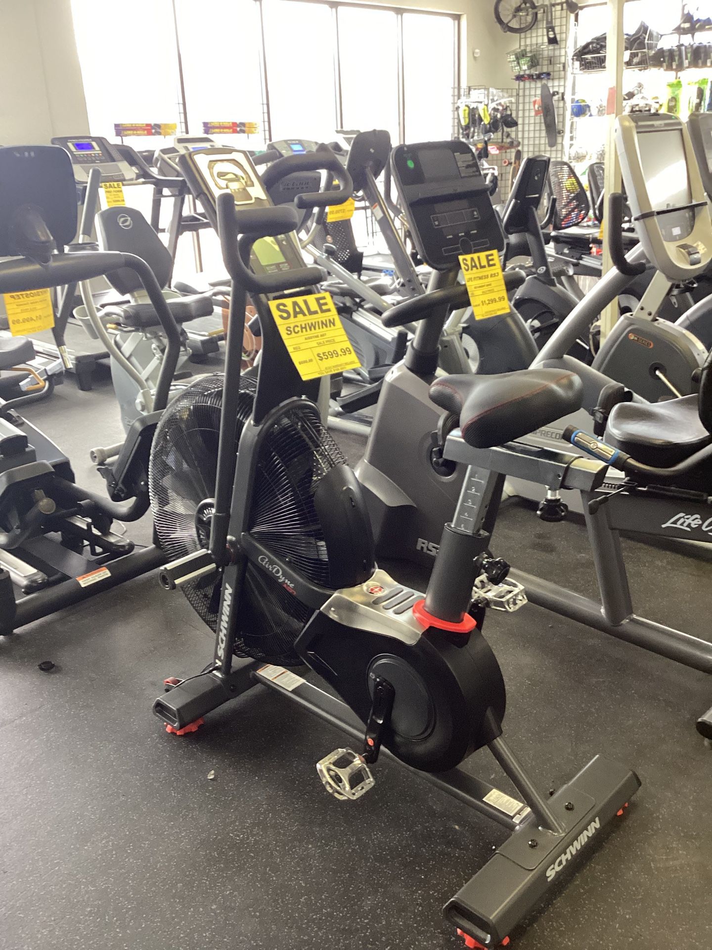 Exercise Bike Schwinn AD7 With Warranty