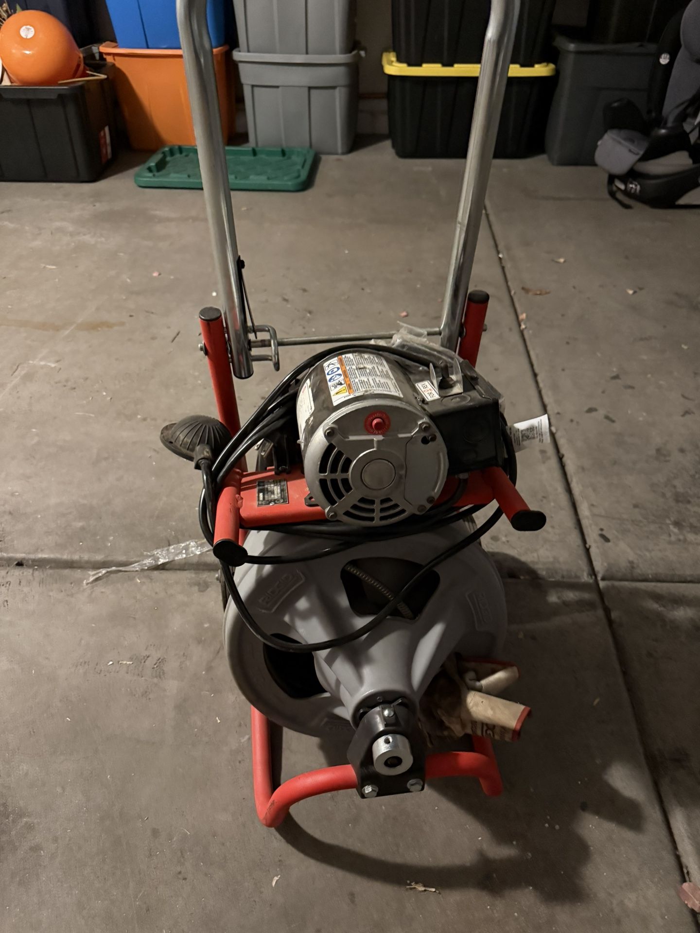 Ryobi Powered Plumbing Snake