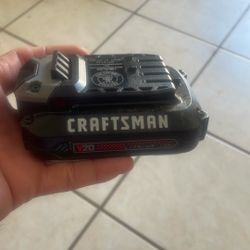 Battery Craftsman  New