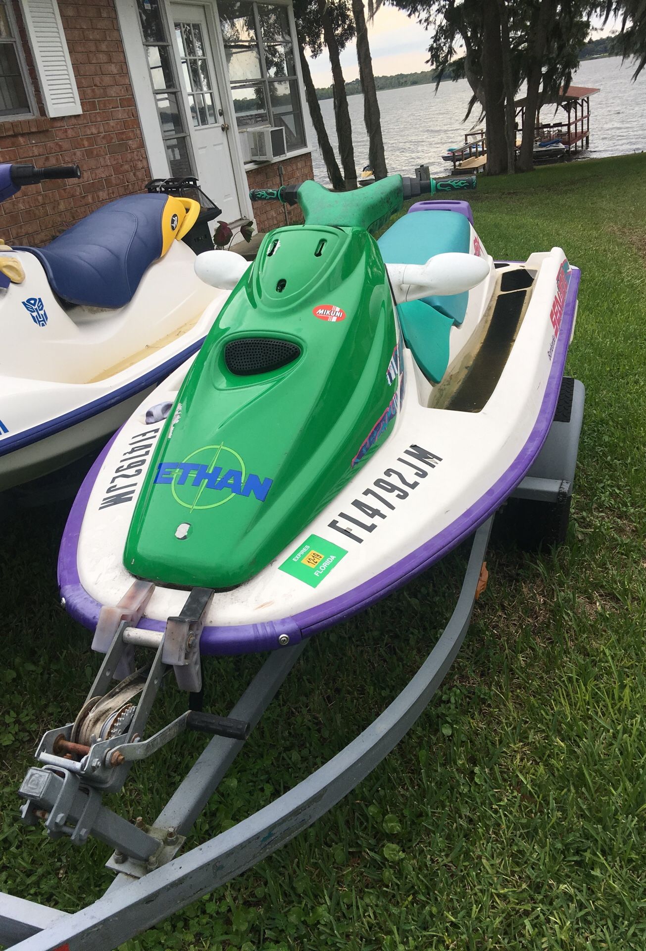 Seadoo Jet Ski Pair with Trailer and titles for all for Sale in