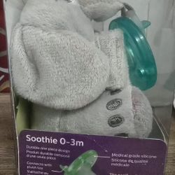 chupete Philips Avent Soothie Snuggle con Peluche de elefante 