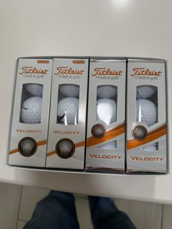 Titleist Velocity Golf Balls – 1 Dozen