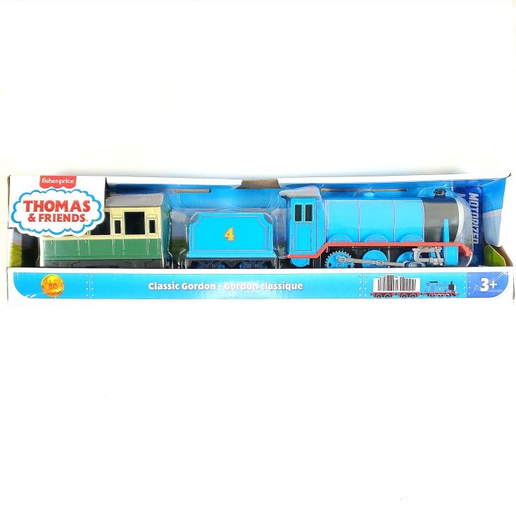 NEW Thomas And Friends 80th Anniversary Motorized Classic Gordon The Blue Engine